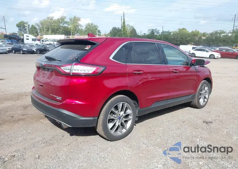 2017 Ford Edge Titanium z USA, uszkodzony, nr VIN 2FMPK4K96HBB77573